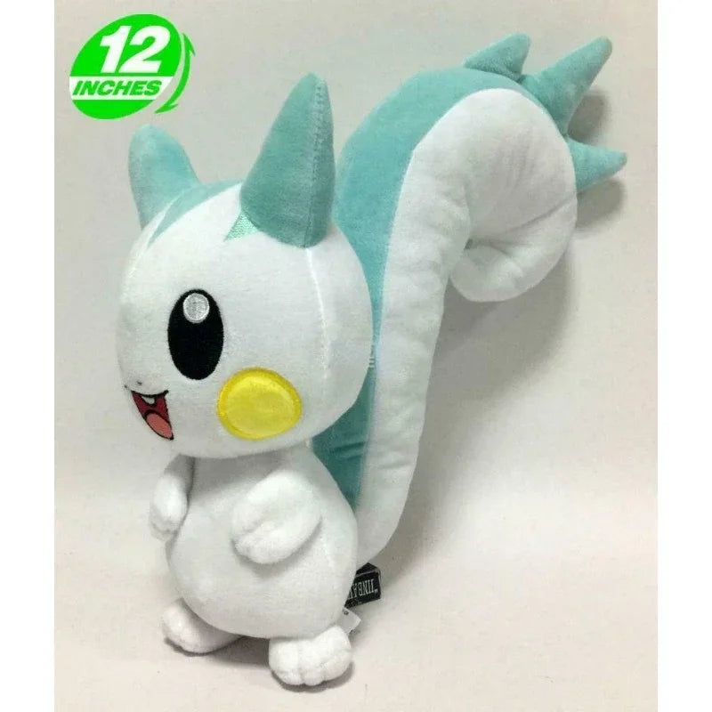 30CM POKEMON Pachirisu Plush Doll Toy Cartoon Anime Pocket Monster Pachyderm Figure Dolls Cute Girls Pokémon Plush Gift Toy