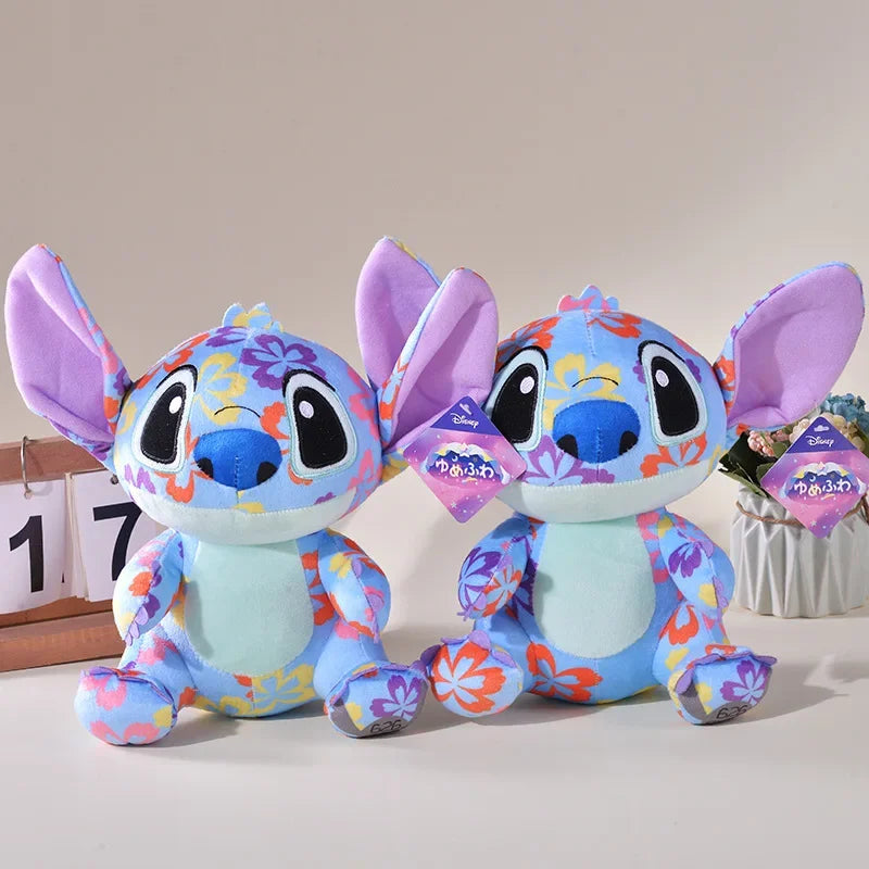 Hot Disney Cartoon Blue Pink Stitch Plush Dolls Anime Toys Lilo and Stitch Stich Plush Stuffed Toys Christmas Gifts for Kids