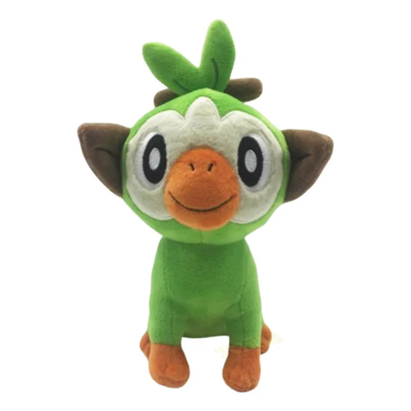 Pokemon Sword, Shield, and Three Houses Knocking Sound Monkey Tears Eye Lizard Flame Rabbit Plush Doll Rabbit Monkey Lizard Doll