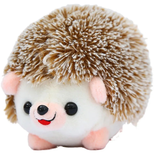 Cute Hedgehog Doll Keys Keychain Girls Cartoon Car Keyring Kawaii Women Bag Accessories Creative Cartoon Plush Doll Keychain