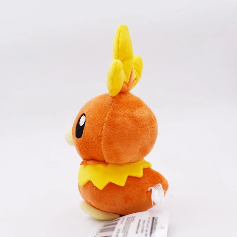 POKEMON 20cm Fire Child Chicken Turkey Flame Chicken Firebird Doll Plush Toy Pocket Monster Plush Toy Children's Plush Toy Festi