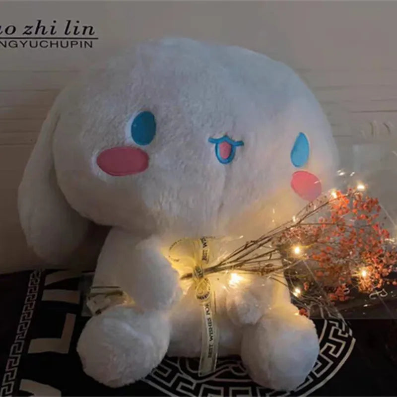 Cute Smiling Cinnamoroll Plush Toy Stuffed Anime Lovely Japanese style Plushies Kawaii Hug Plsuhies Girly Home Decor Xmas Gifts