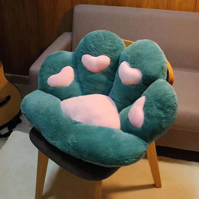 70/80cm Kawaii Cat Paw Plush Toys Cute Soft Stuffed Plush Cushion Chair Sofa Butt Pad for Home Room Decoration Office Nap Dolls