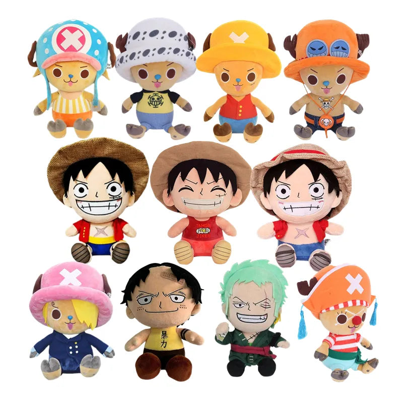 25cm Original One Piece Plush Stuffed Toys