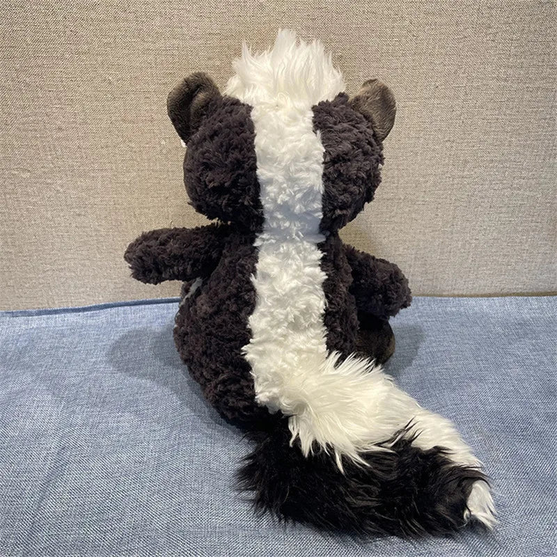 1pc 25/35/45cm Kawaii Fluffy Mellivora capensis Plush Toy Long Tail Honey Badger Festival Doll Children's Elegant Gift