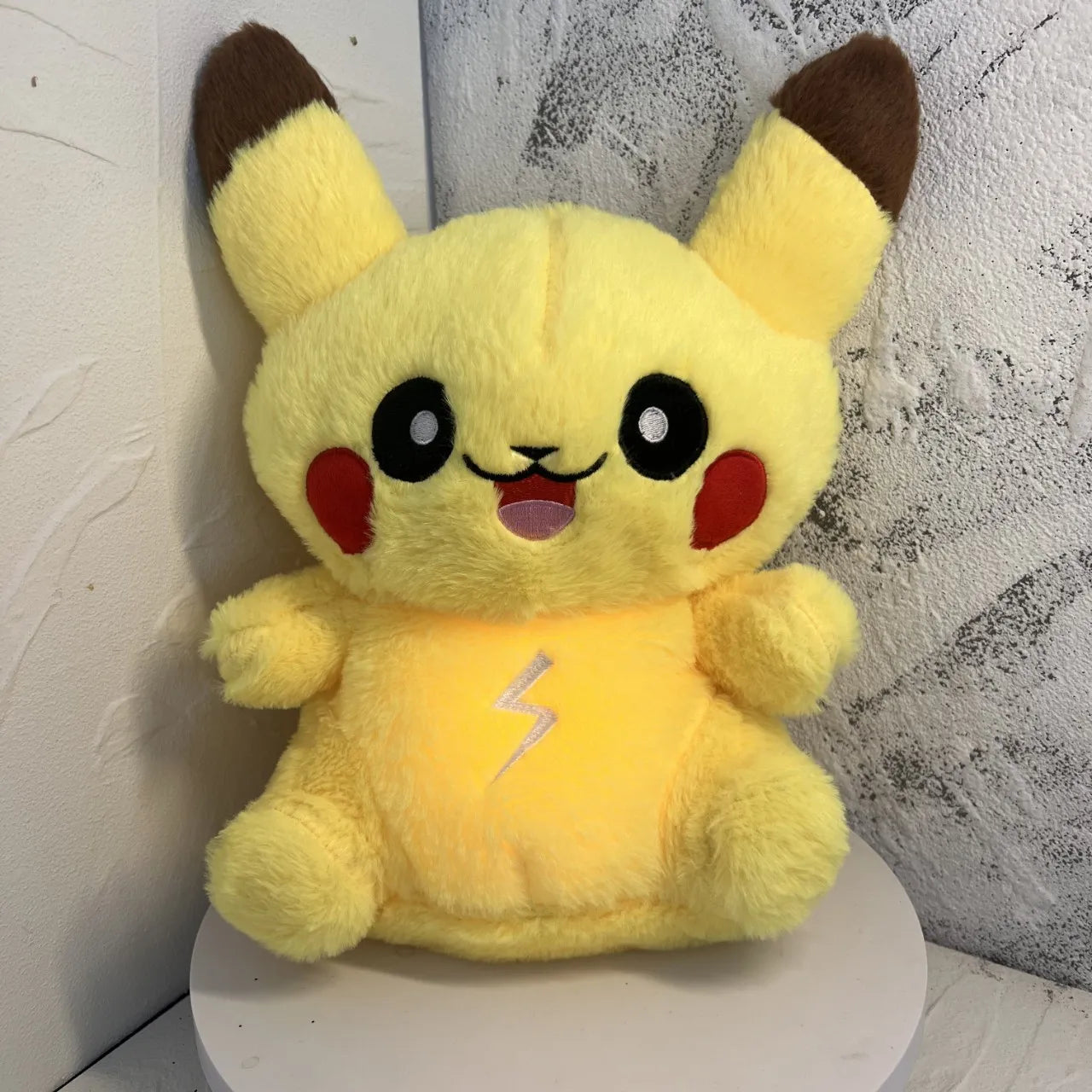 Pokemon Pikachu Plush Doll Breath Child Peluche Kawaii Soothes Toy Anime Baby Music Light Sleep Toys Model Boys Girls Xmas Gifts