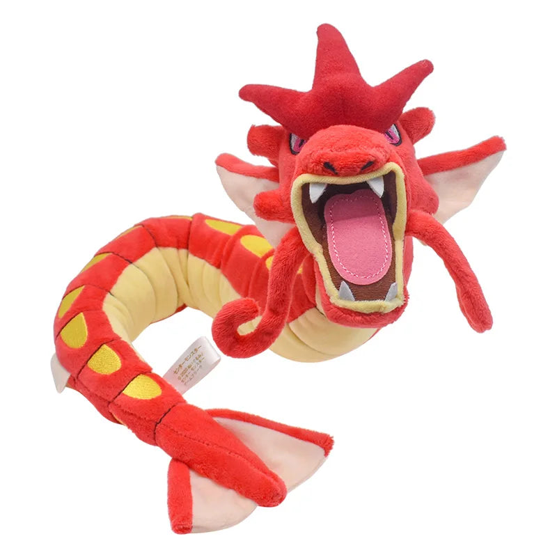 Shiny Gyarados Plush Toys Stuffed Animal Charizard Game for Collectible Gift,Soft Plushies Cartoon Character 23 Inch Red