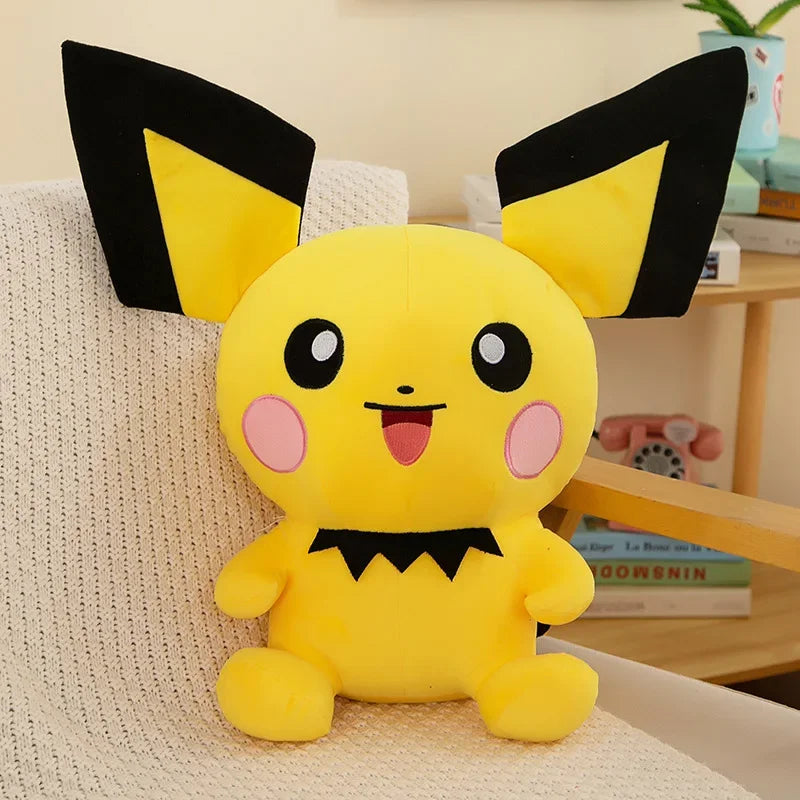 50Cm Big Size Pokémon Pikachu Cartoon Anime Plush Toy Doll Children's Sleeping Pillowl Rag Plushies Birthday Gift