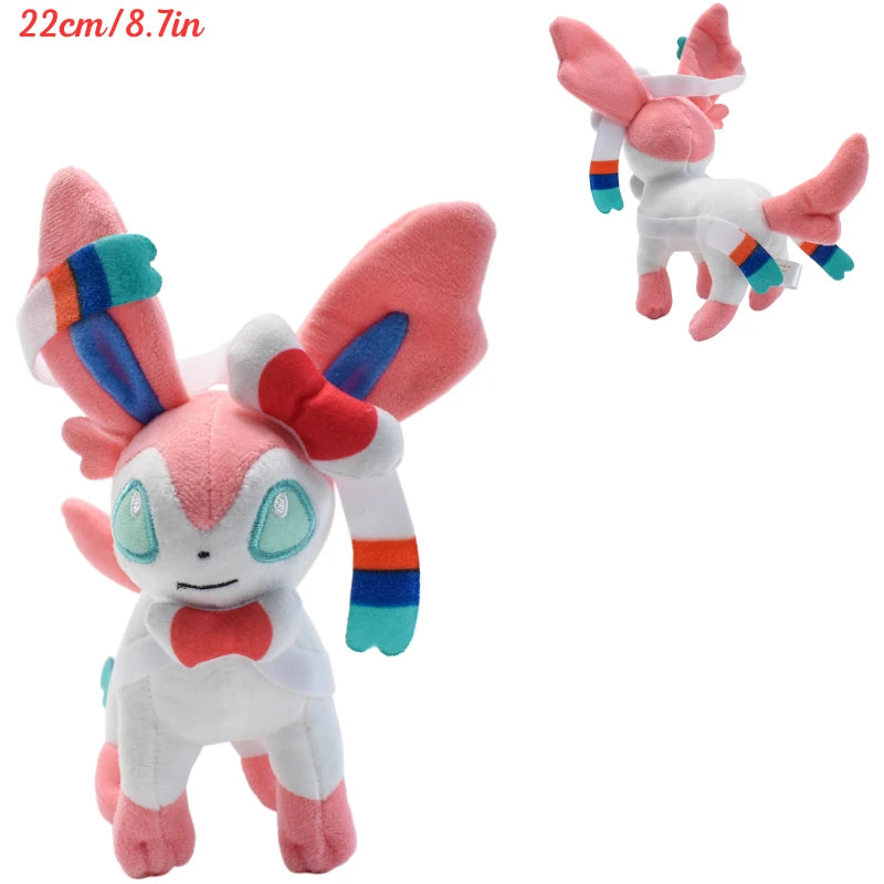 Pokemon Vaporeon Leafeon Eevee Espeon Umbreon Soft Plush Toys Anime Glaceon Jolteon Flareon Stuffed Animals Peluche Dolls Gifts