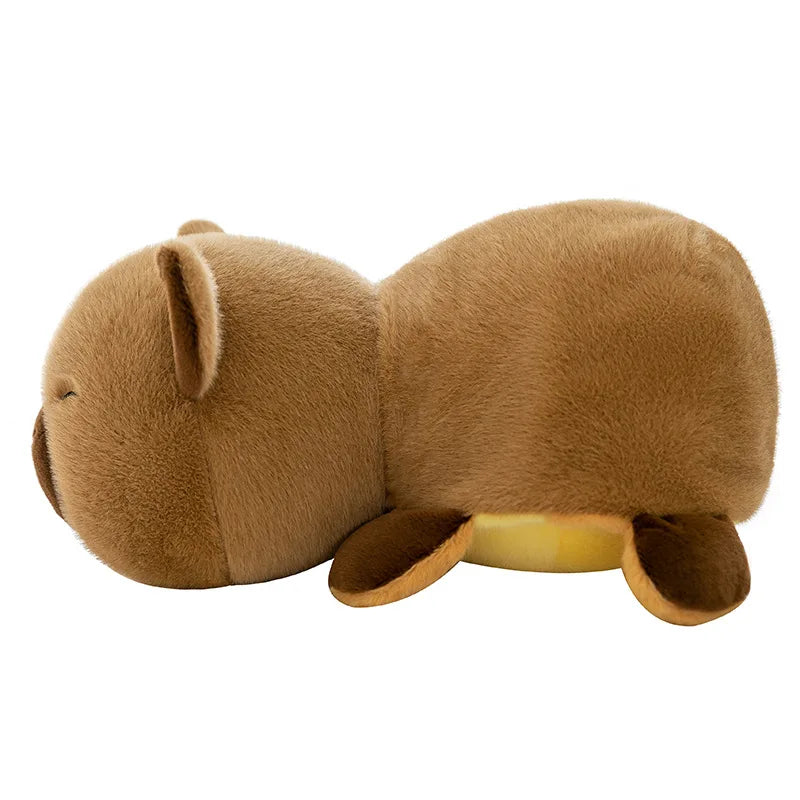 25cm Flip Capybara Bee Plush Toy Simulation Capibara Anime Fluffty Toy Cute Stuffed Animals Reversible Doll Plush Toy for Kids