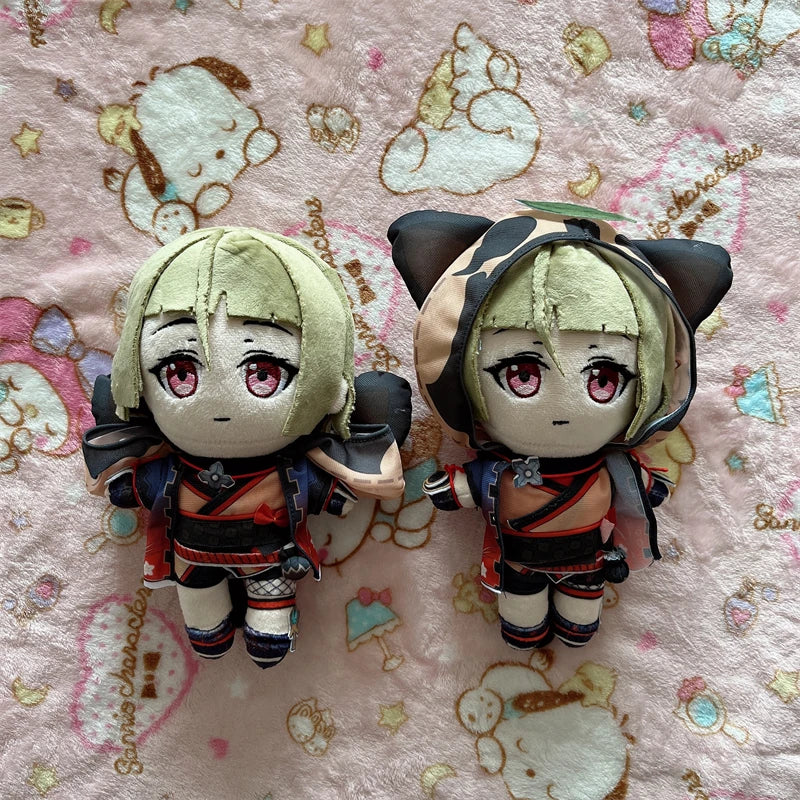 Fast Delivery 20cm Genshin Impact Ayato Sayu Doll Stuffed Anime Plush Toy Kazuha Yae Miko Scaramouche Cosplay Props Plushies