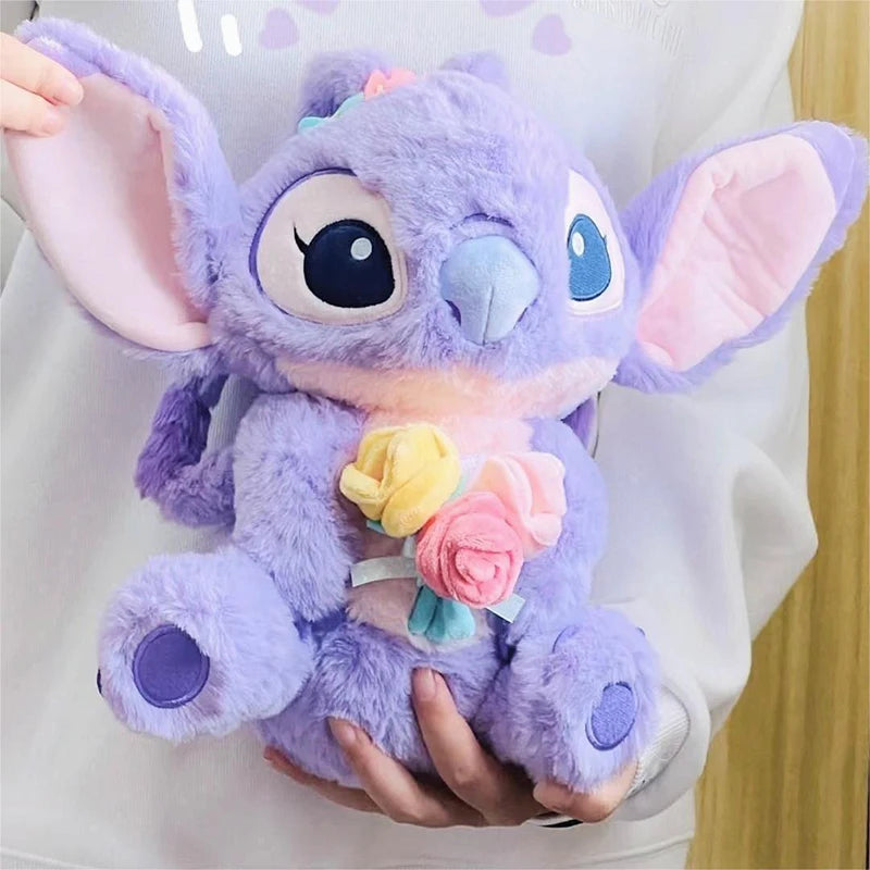 High quality 100% Genuine Disney 11Kinds Lilo & Stitch Stitch Angel Cartoon Plush Toy Doll Children Toy Birthday Christmas Gift