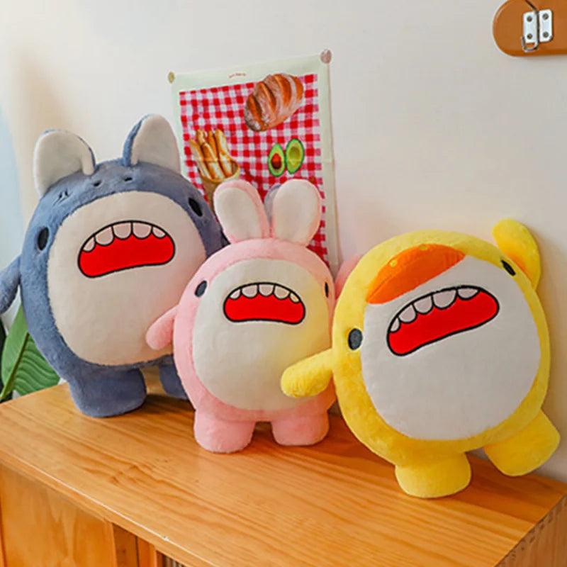 Stuffed Shark Animal Pillow Toy Shark Stuffed Throw Pillow Plush Cartoon Doll Vivid Soft Kids Room Home Decoration Stuffed