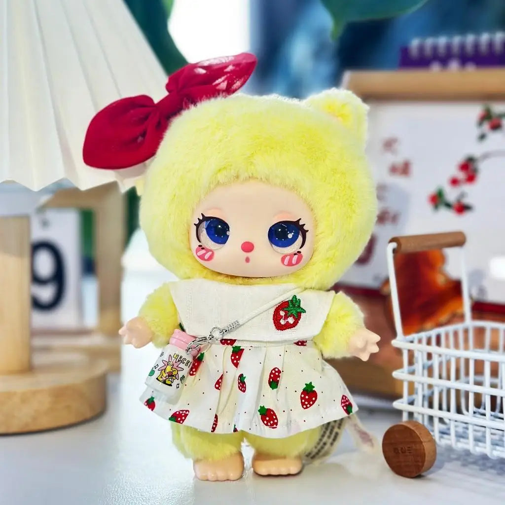 16cm Mini Plush Doll'S Clothes Outfit Accessories For Liila LUCKY CAT Idol various styles of dresses Clothing Gift