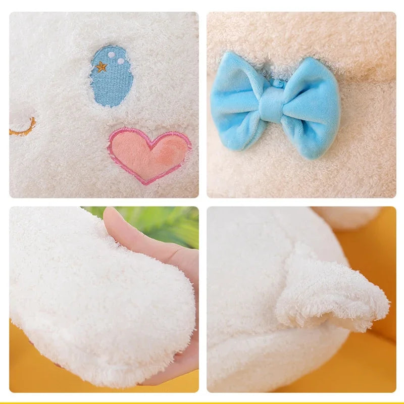 Sanrio Anime Kawaii Cinnamon Roll Super Soft Plush Pp Cotton Large Size Girl Sofa Pillow Baby Sleep Toys Children Birthday Gift