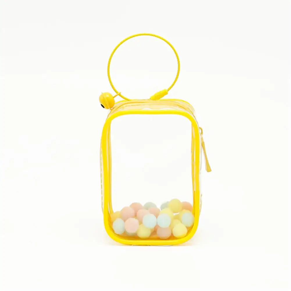 For Labubu Portable Transparent PVC Mystery Doll Organizer Box Selling only bags