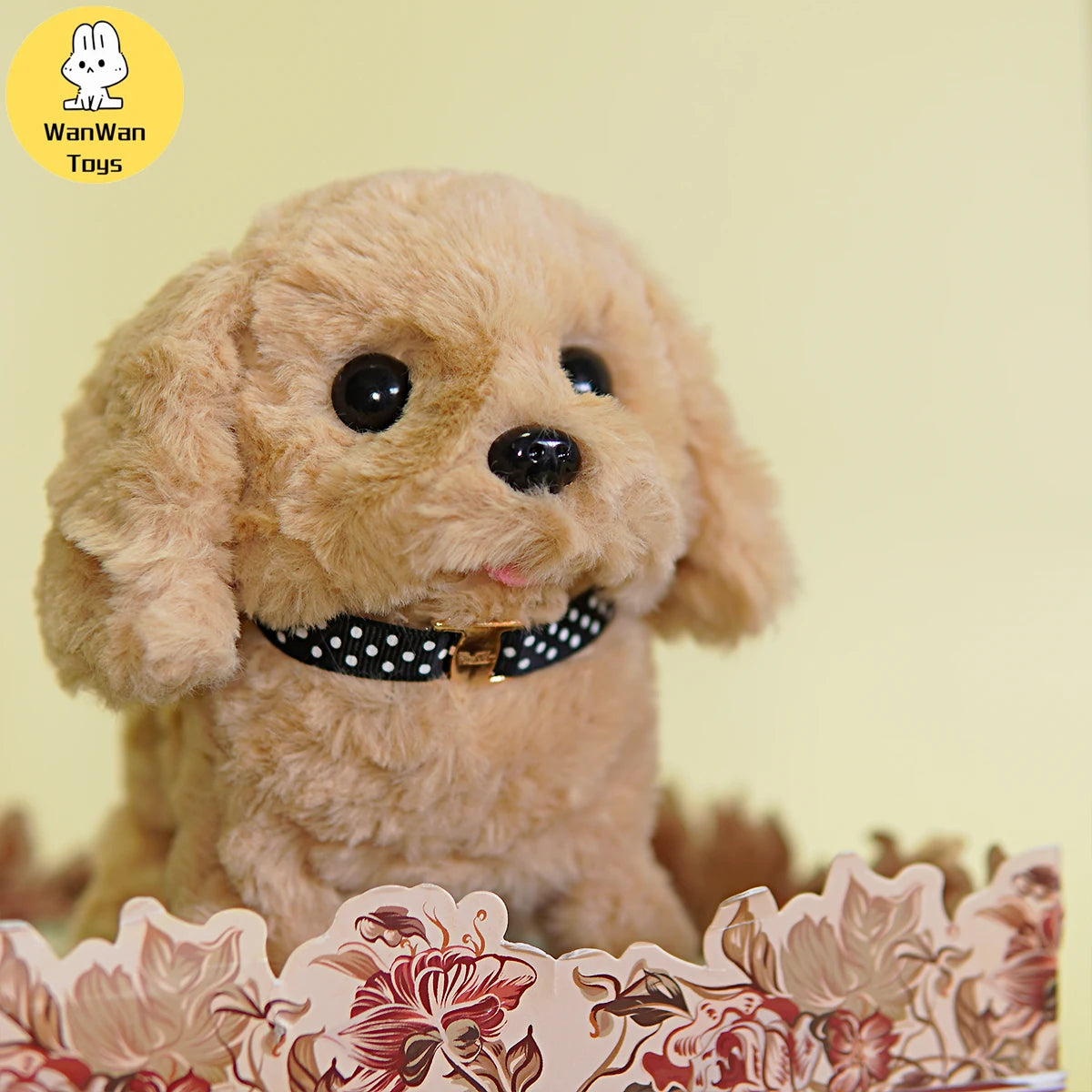 Electric plush toy pet puppy children men and women birthday holiday gifts cute teddy dog hot sale