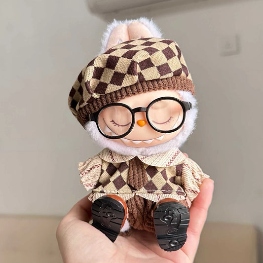 Mini Doll'S Clothes Outfit Accessories For 15-17cm Labubu Idol V1 V2 Stylish Outfit Clothes Sports Leisure Suit Clothing Gift