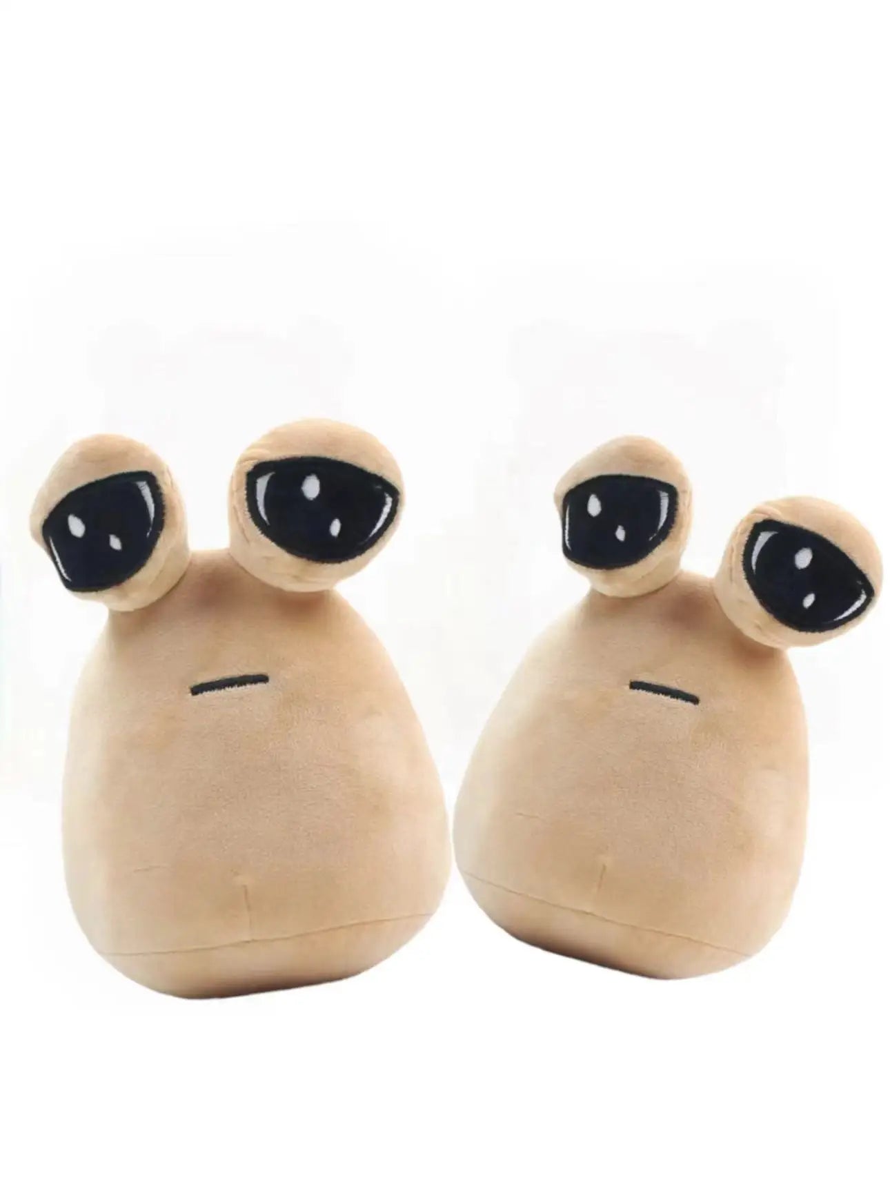 NEW 21CM Hot Game My Pet Alien Pou Plush Toy Furdiburb Emotion Alien Plushie Stuffed Animal Pou Doll  21CM