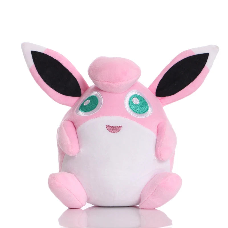 Kawaii Pokemon Pikachu Plush Jigglypuff Clefairy Wigglytuff Cleffa Circular Peluche Toys Hobbies Room Decor Exquisite Gifts