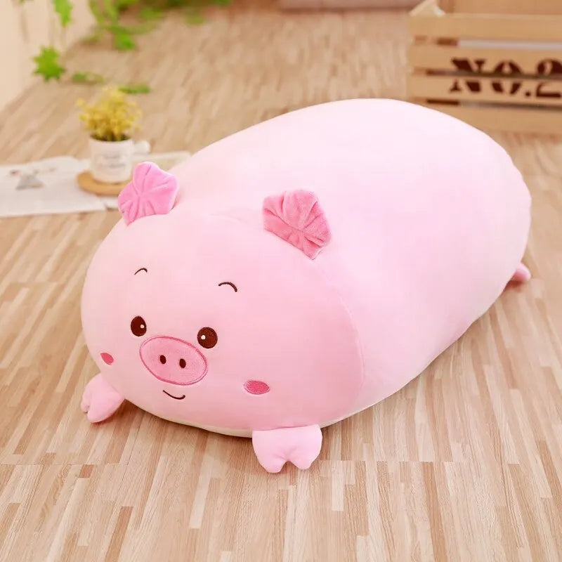 Hot Sale Soft Animal Pillow 28/60cm Cute Cat Pig Dog Frog Plush Toy Stuffed Lovely Kids Birthyday Gift