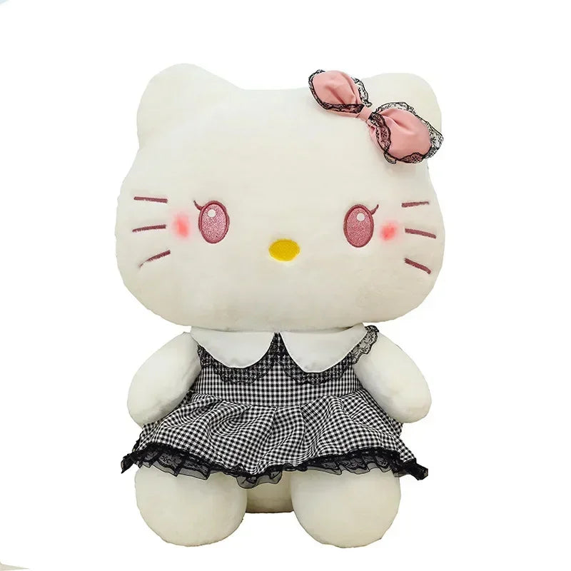 Kawaii Sanrio Anime Plush Stuffed Animal Hello Kitty Doll Plushies Cartoon Rag Girls Children Christmas Gift Peluche