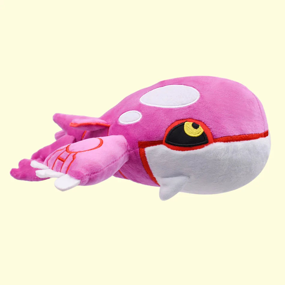 Pokemon Kawaii Shiny Kyogre Stuffed Toys Cartoon&Cute Plush Doll Throw Pillow Birthday Gift For Kids Friends Boy