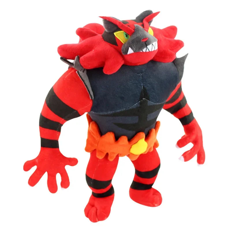 Pokemon Anime Figure Incineroar Litten Plush Toys Soft Torracat Stuffed Animals Cartoon Doll ChristmasToy Hobbies Baby Kid Gifts