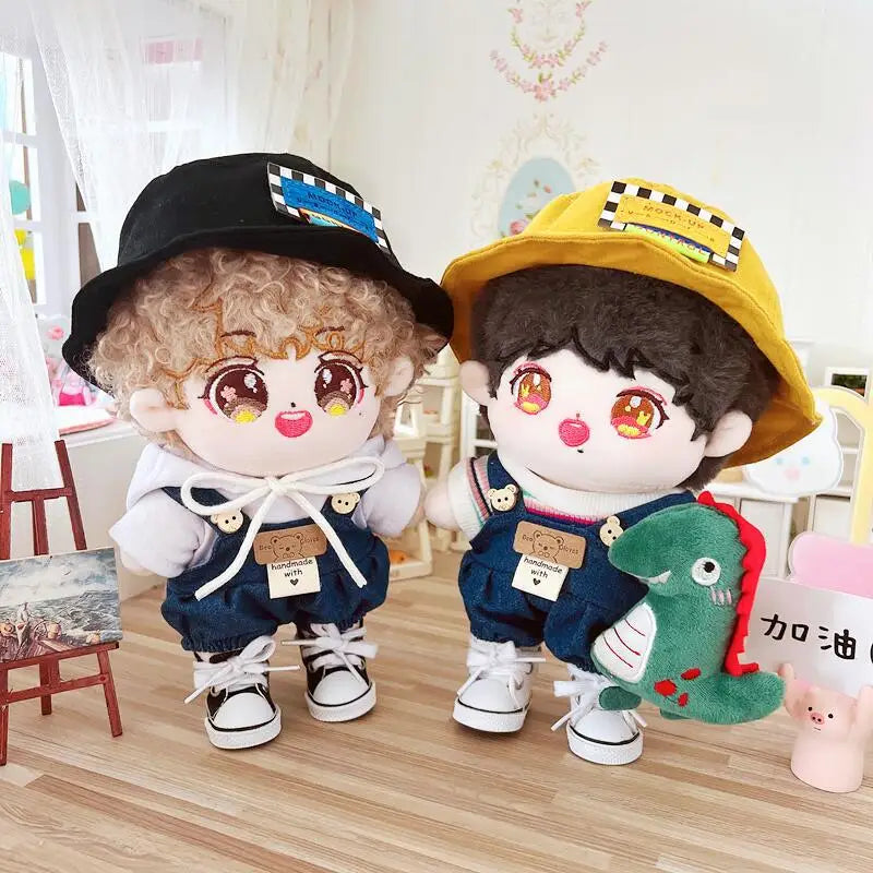 20cm IDol Doll Star Plush Cotton Dolls Cute Stuffed Plushies Figure Dolls Toys Fans Collection Children Gifts