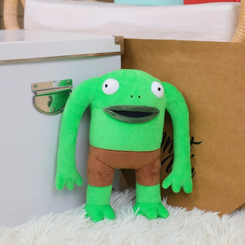 28cm Smiling Friends Plush Toys Mr frog Children Stuffed Doll Toy Kawaii Home Decoration Doll Gifts Smiling Friends Toy for Kids