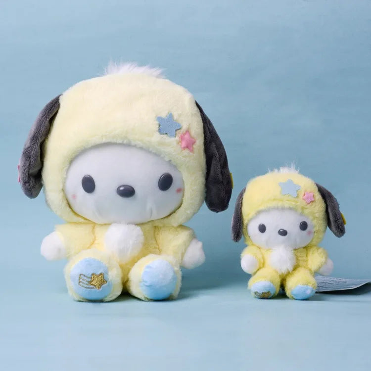 Disney Peripheral Necessities Japanese Fantasy Star Pajamas Sanrio Kuromipacha Dog Melody Jade Gui Dog Plush Doll Toys