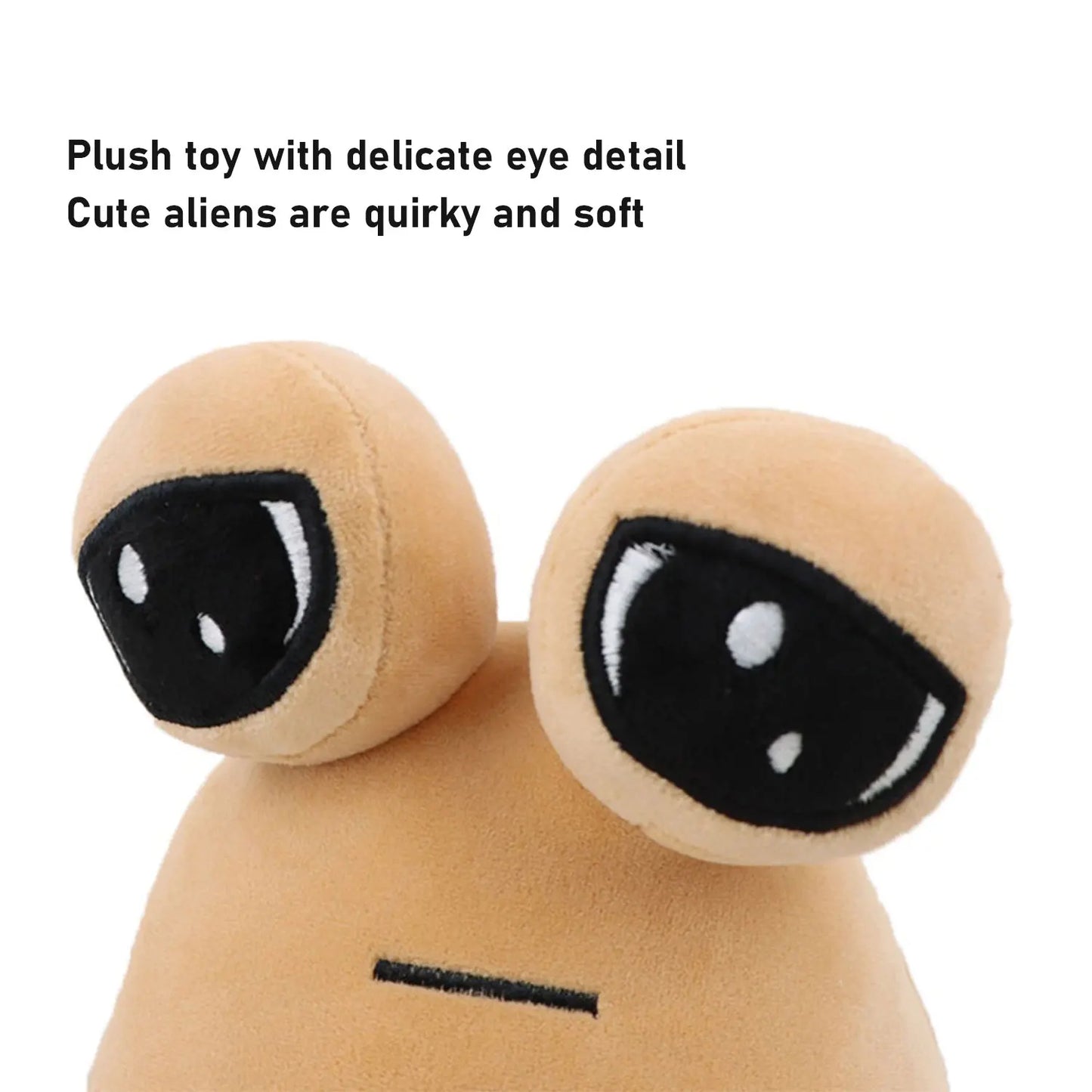 3-12 years new POU alien plush toys, cute and funny big eyes doll pillow, event holiday gifts, birthday gifts