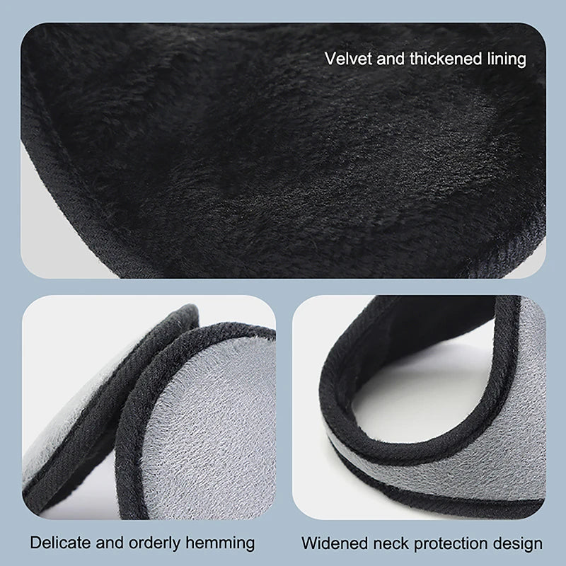 Windproof Earmuffs Men Women's Ear Warm Protector Thicken Plush Winter Warm Fleece Earmuff Outdoor Cycling Warmer Soft Ear Muffs