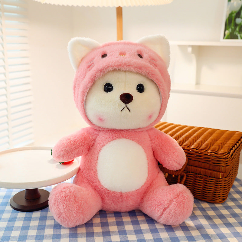 Transform Doll Plush Toys Bear Pillow - Plushy Mart