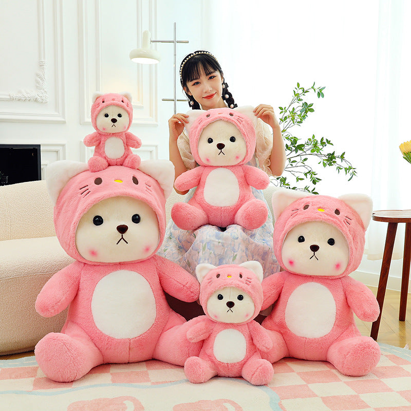 Transform Doll Plush Toys Bear Pillow - Plushy Mart