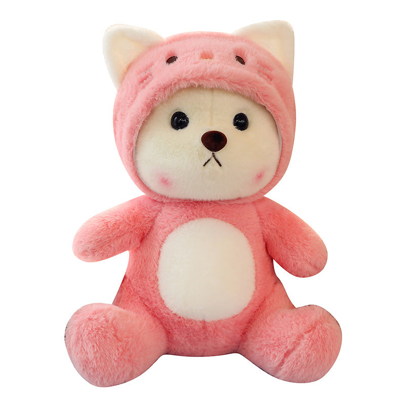 Transform Doll Plush Toys Bear Pillow - Plushy Mart