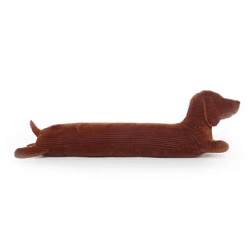 Brown Cute Dachshund Long Sofa Home Decor Pillow - Plushy Mart